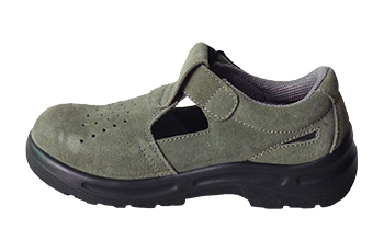 Safety sandal shoes,  PU Injection  A1006