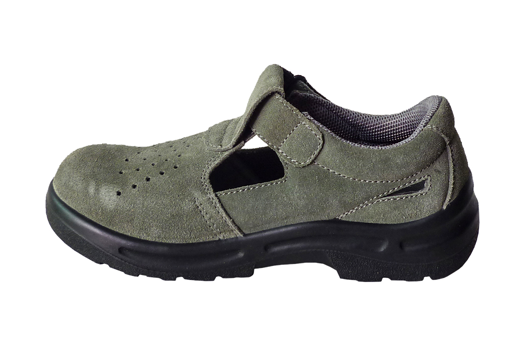 Safety sandal shoes,  PU Injection  A1006