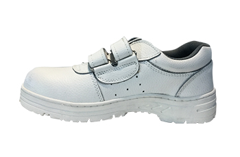 White Safety  Shoes PU Rubber Sole PR015