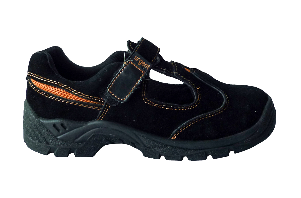 Safety sandal shoes, PU Injection E5007