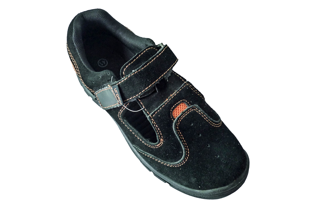 Safety sandal shoes, PU Injection E5007